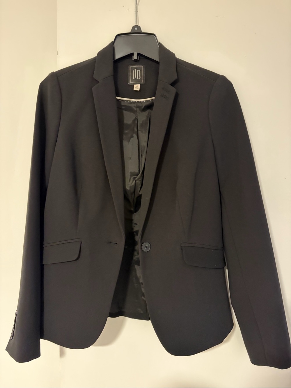 The Limited Black Women's Single-Button Blazer & Pants Suit